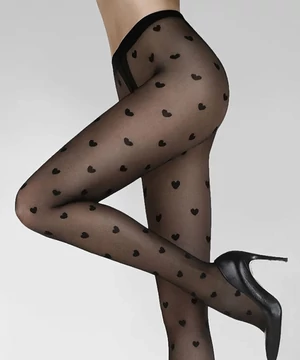 Gatta szivecskés harisnya Funny 08 20den