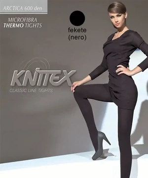 Knittex vastag fekete harisnya 600d Arctica