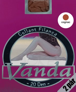 Vanda üvegszálas térdfix cognac 2 páras