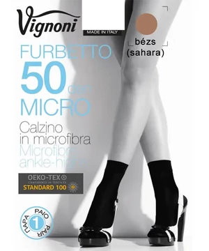 Vignoni 50 denes testszínű bokafix