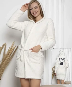 Pihe puha wellsoft női köntös szivecskés