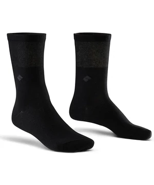 Bonny Silver Diabetic ezüstszálas zokni fekete