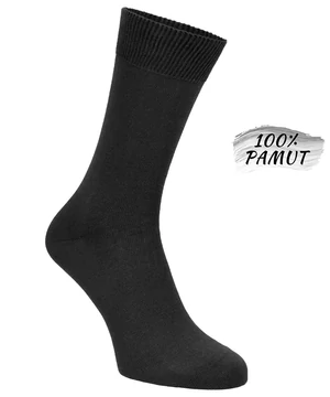 Tiszta pamut gumi nélküli zokni szürke Prince