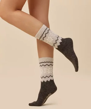 Gabriella vastag gyapjú zokni