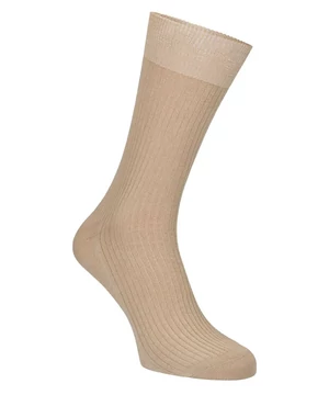 Férfi tiszta pamut zokni bézs Prince