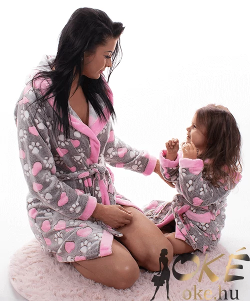  Pihe puha tappancsos wellsoft női köntös