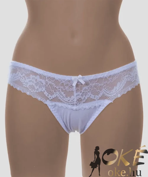 Lemila fehér női bugyi