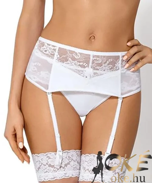 Fehér harisnyatartó Sandra