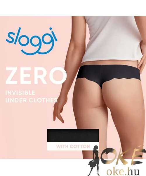 Sloggi Zero Hipstring női alsó fekete