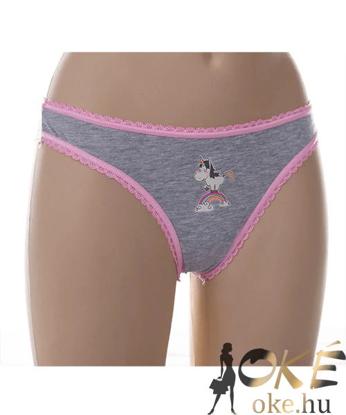 Poppy unikornisos csipkés tanga 