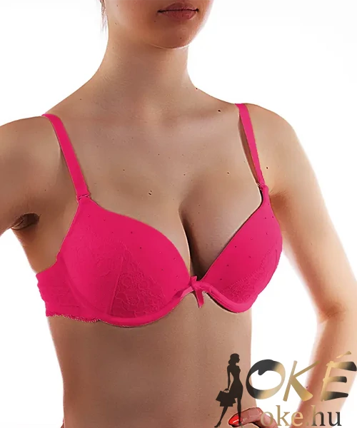 Lemila super push up melltartó pink B kosár