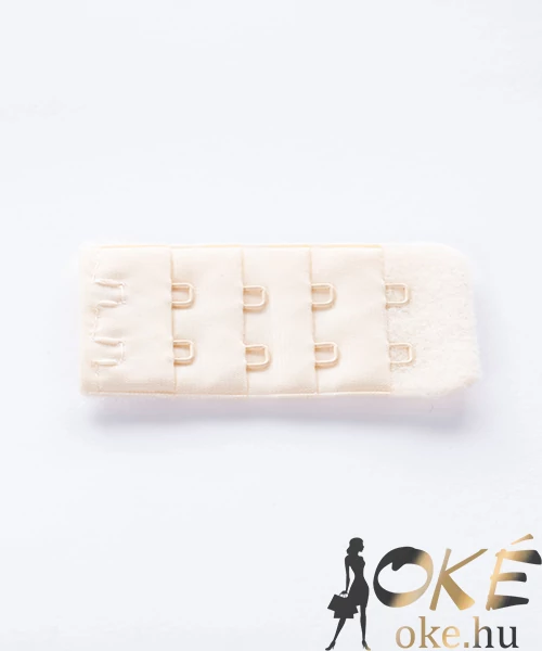 Lemila bézs melltartó toldó 2 soros