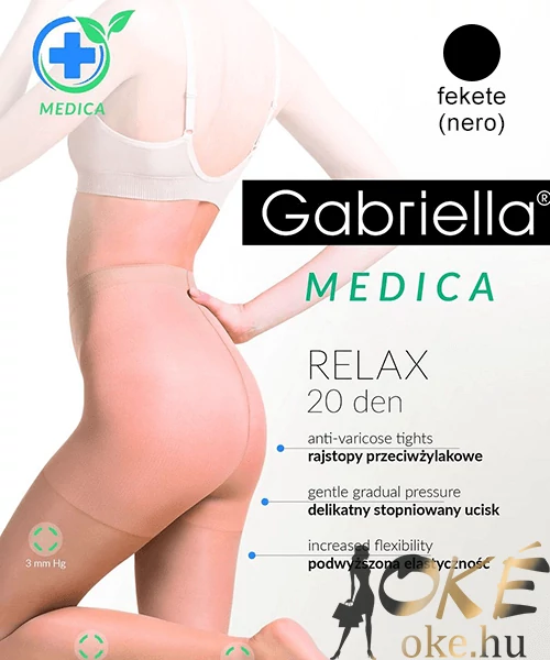 Gabriella kompressziós alakformáló harisnya Relax 20Den