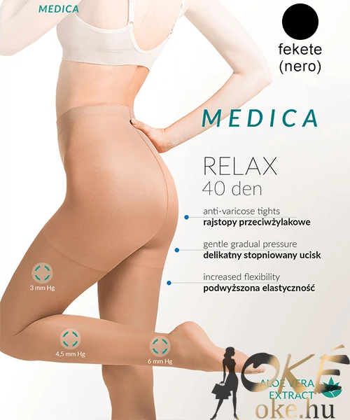 Gabriella kompressziós alakformáló harisnya Relax 40Den