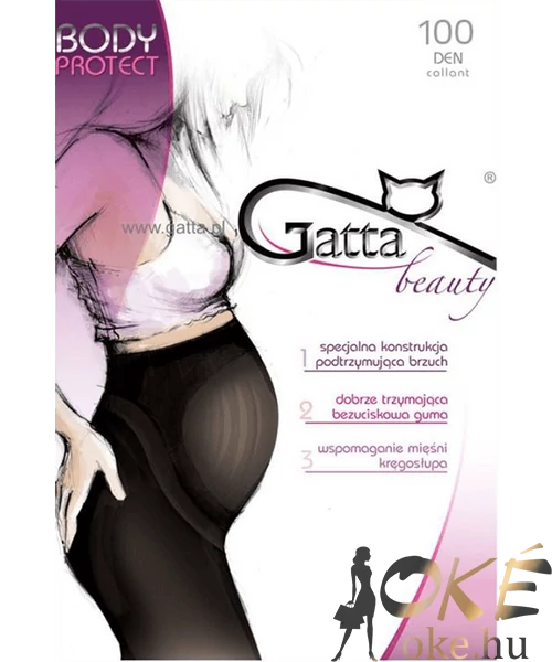 Gatta beauty fekete kismama harisnyanadrág 100D