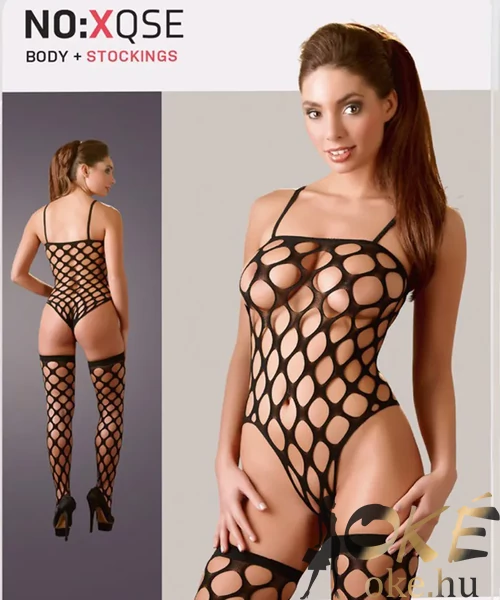 2 részes necc body és combfix