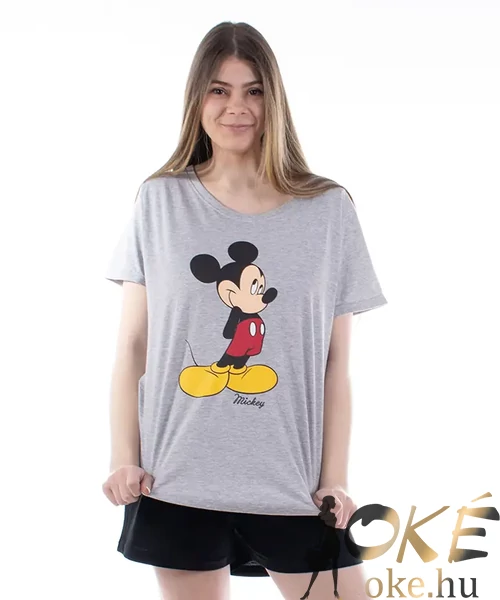 Minnie rövidnadrágos pizsama szürke
