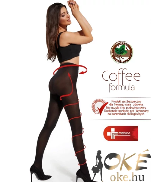 Adrian alakformáló gyógyharisnya koffeinnel Sun 40den