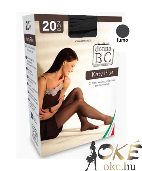 Donna BC Kety Plus harisnya sötétszürke 20den