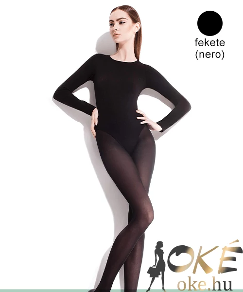 Fiore közepesen vastag harisnyanadrág fekete 40den Paula