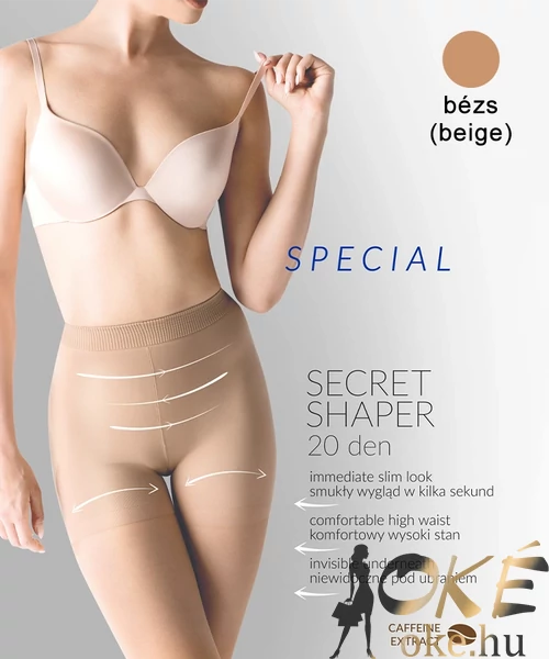Gabriella alakformáló harisnya bézs Secret Shaper 