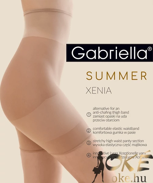 Gabriella vékony száras alsó bézs Summer Xenia