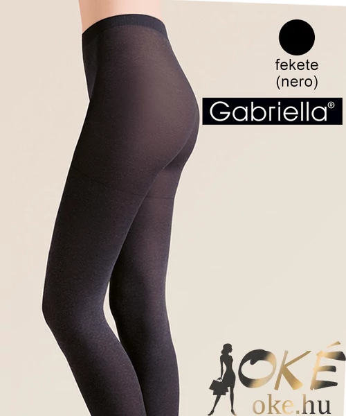 Gabriella nagyméretű vastag harisnya Melange 50 den