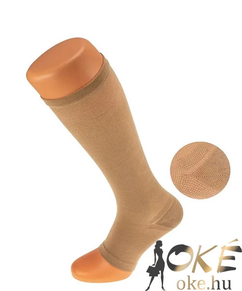 Kompressziós térdharisnya 15-22 mmHg bézs