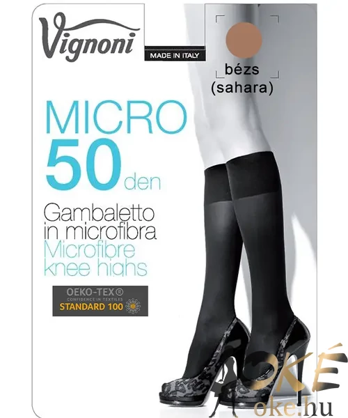 Vignoni 50 denes testszínű térdfix