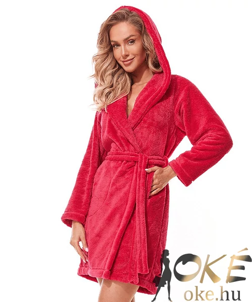Pihe puha kapucnis wellsoft női köntös 