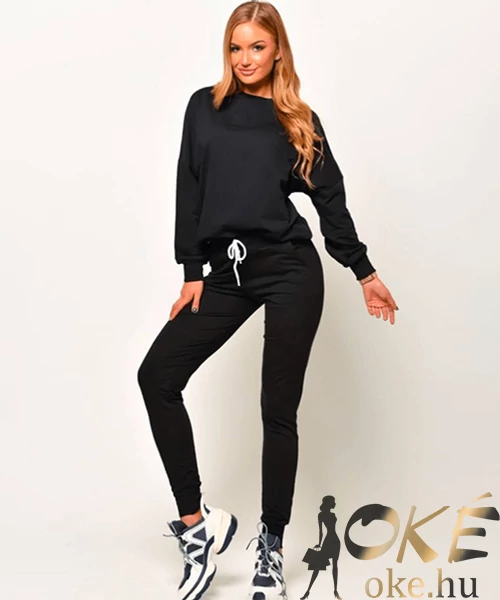 Victoria moda melegítő szett fekete