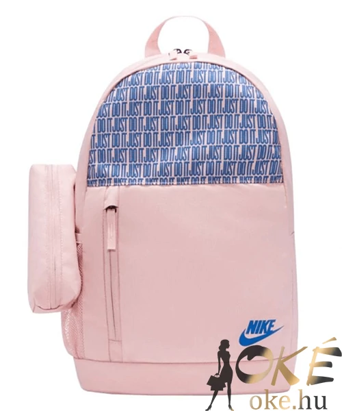 Nike hátizsák iskolatáska tolltartóval púder 20L
