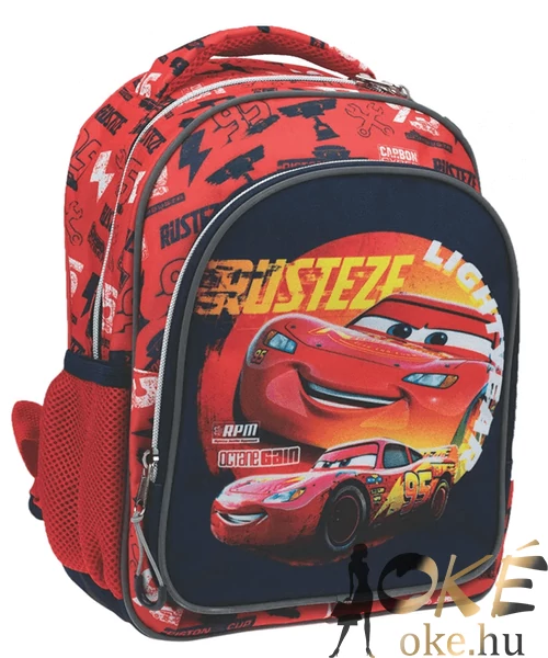 Disney Verdák ovis hátizsák piros 30 cm