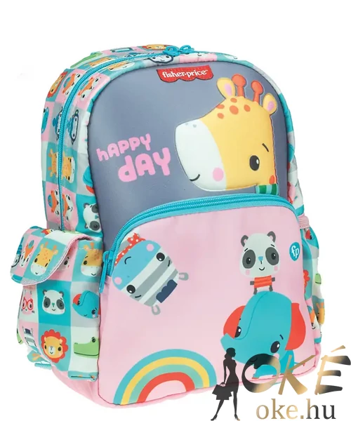 Fisher Price ovis hátizsák zsiráfos 30 cm
