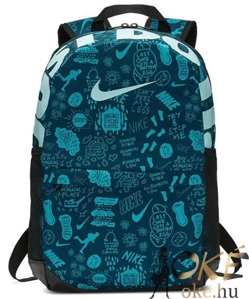 Nike hátizsák zöld mintás Brasilia BA6068-304