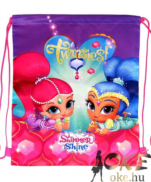 Shimmer és Shine sporttáska tornazsák 40 cm