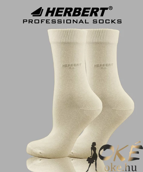 Herbert fehér zokni