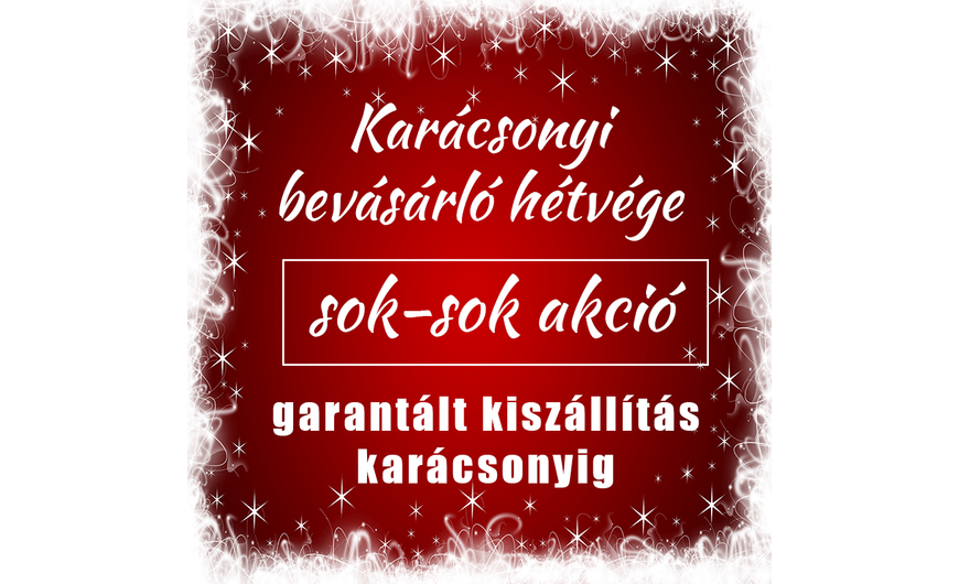 Karácsonyi bevásárló hétvége
